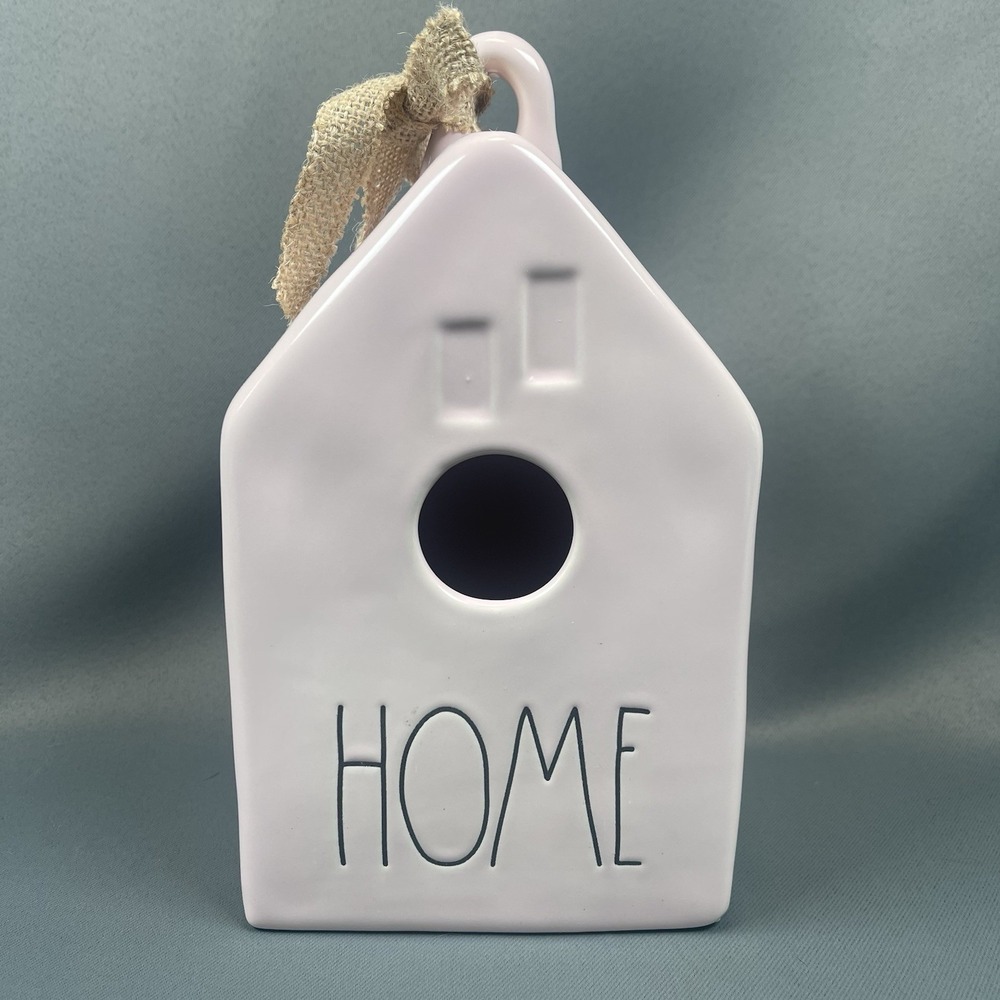 Rae Dunn Birdhouse‎ HOME Light Pink Magenta